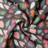 Printed Cotton FLIO Charcoal / Vintage Multicolored